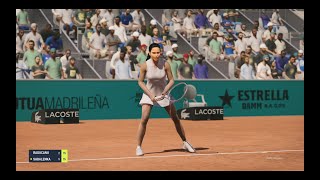 TieBreak 2024 PC Emma Raducanu Vs  Aryna Sabalenka  Madrid Clay Expert Difficulty 1.0.1306 3070 Ti