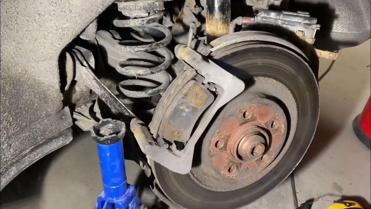 How To Loosen a Seized Brake Caliper Bolt! No Fancy Tools Needed! - YouTube