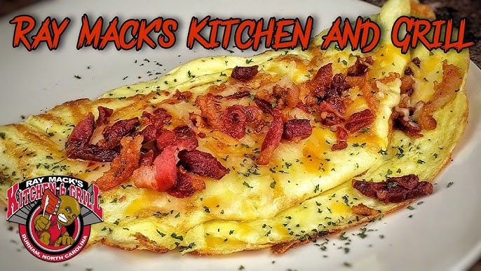 Bacon Bleu Cheese Omelette - The Baker Upstairs