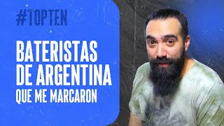 Bateristas de ARGENTINA que marcaron mi vida