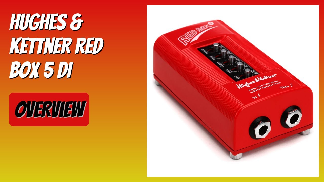 REVIEW (2026): Hughes & Kettner Red Box 5 DI. Features - YouTube