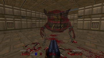 Brutal DOOM 64 Absolution TC Démonstration spectre nightmare est cacodémon nightmare