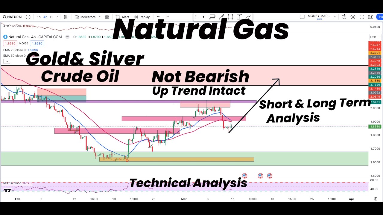 Natural Gas UpTrend Intact | Short & Long Term Analysis | Gold | Silver ...