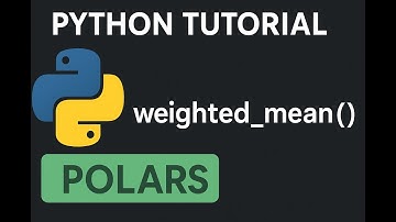 Statistics using Polars 4: Computing Weighted Averages