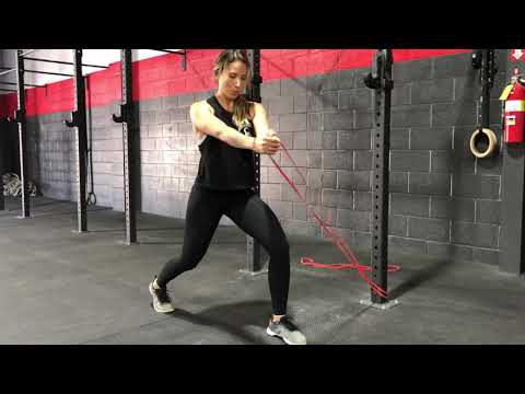 P360: Split Stance Band Rotations