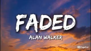 Alan Walker - Faded ( lyrics video)