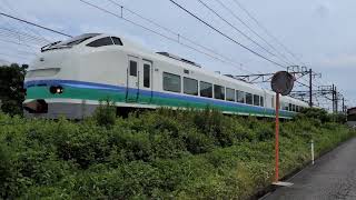 上沼垂色 e653系しらゆき