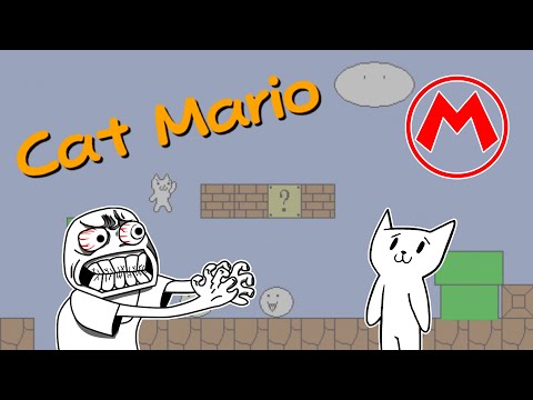 Видео: Слабонервным не играть! (Syobon Action/Cat Mario) | 50 оттенков Марио