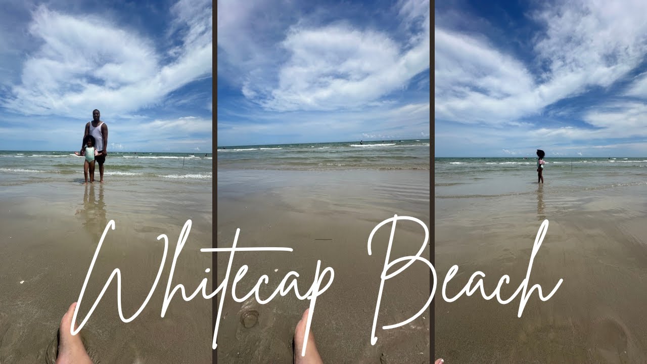 Beach Day Vlog 🌊 | Chilling, Waves & Good Vibes at Whitecap✨