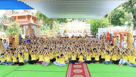 Kỷ Niệm Khai mạc khóa tu mùa hè “ĐẠO PHẬT VỚI TUỔI TRẺ” năm 2022, chùa Phước Thới tỉnh - Tiền Giang.