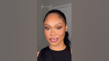 JT x MAC lip collab #makeupforblackgirls #everydaymakeupforblackwomen #makeuptutorial #lipcombo