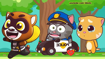 Talking Tom Candy Run Level 1-10 Walkthrough Gameplay #1 (By Outfit7)