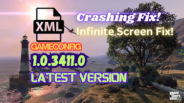 GTA 5 Gameconfig 1.0.3411.0 | Crashing & Infinite Loading Screen Fix!