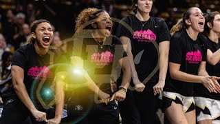 Famous Shelomi Sanders On The Bench At CU Games Supporting Her Teammates ‼️ Profile