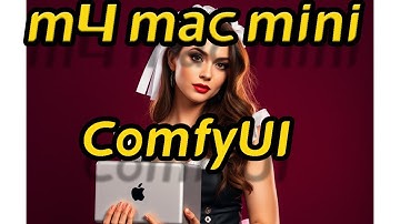 m4 mac mini本地部署ComfyUI,测试Flux-dev-GGUF的workflow模型22步出图,测试AI绘图性能,基于MPS(fp16),优点是能耗小和静音