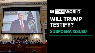 U.S. House January 6 committee votes to subpoena Trump | The World