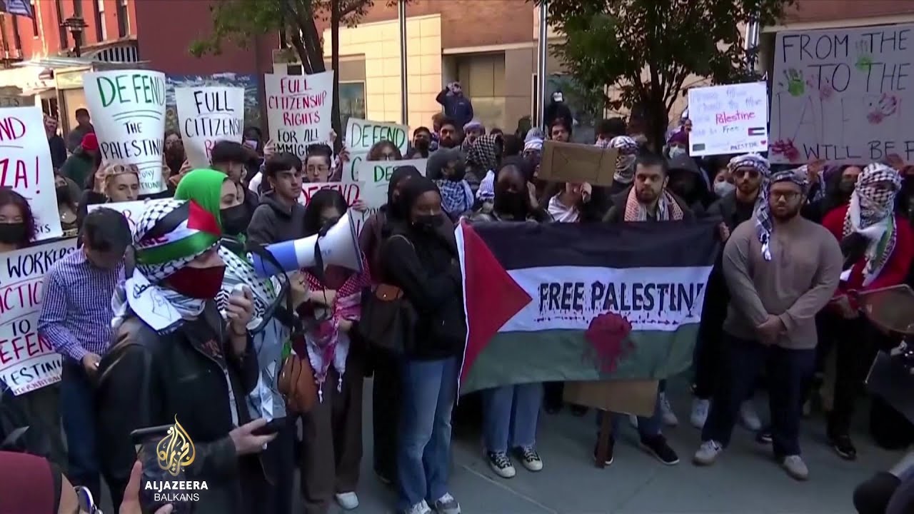 تم إيقاف طلاب أمريكيين عن الدراسة بسبب دعمهم للفلسطينيين