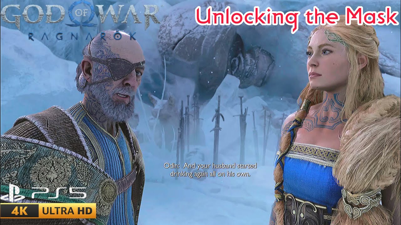 GMGOW+ "Unlocking the Mask" God of War Ragnarok PS5 (4K 60FPS) YouTube