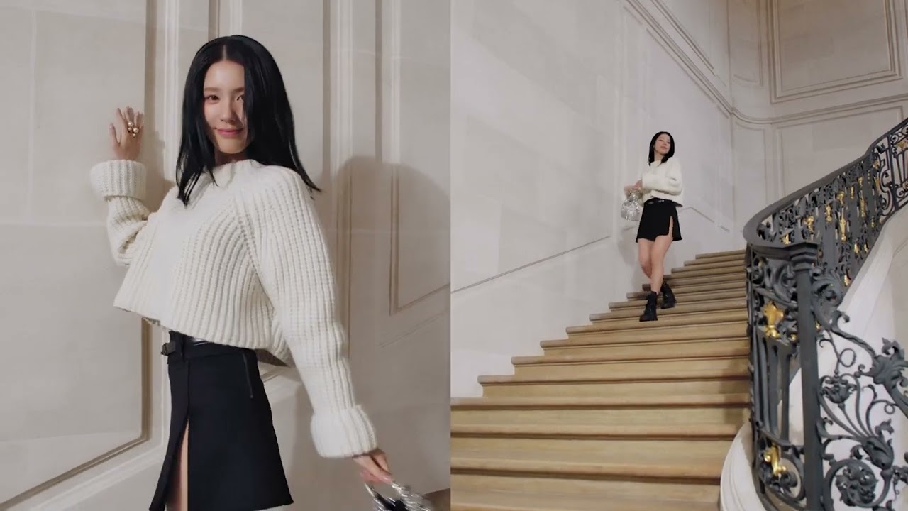 JIMMY CHOO ナリ コンハットフツ NARIFLATAUQ BLACKANTHRACITE Autumn 2023 starring Mi Yeon | Featuring Nari Flat and Bon