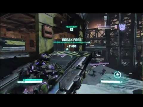 Transformers Fall of Cybertron: Head Hunter (Destroyer) [1080 HD]