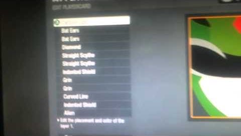 Green Power Ranger Emblem/Logo for Call of Duty Black Ops