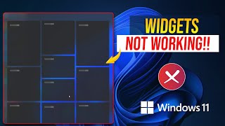 How to Fix Widgets Not Working on Windows 11 | Widgets Problem How to Fix Widgets Not Working on Windows 11 | Widgets Problem