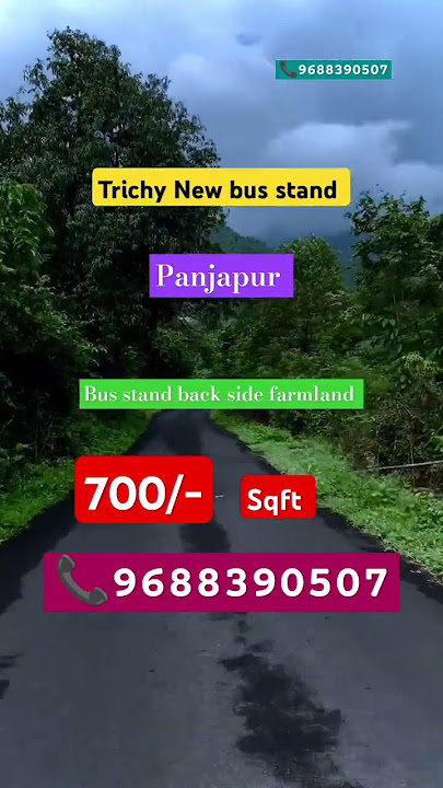 Trichy panjapur New bus stand back side farmland #farmland/#properties/#ownland#realestate#singapore