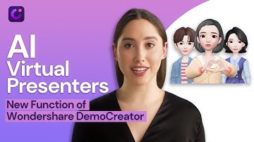 AI Virtual Avatars | New Function of Wondershare DemoCreator