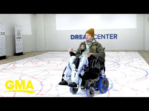 Quadriplegic artist creates NFT painting for charity