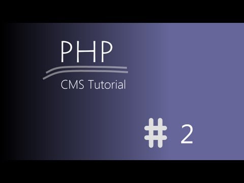 [Tutoriál] PHP CMS – Úvod #2