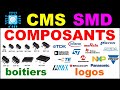 Apprendre les boitiers et logos des composants cms lectroniques  smd electronic component