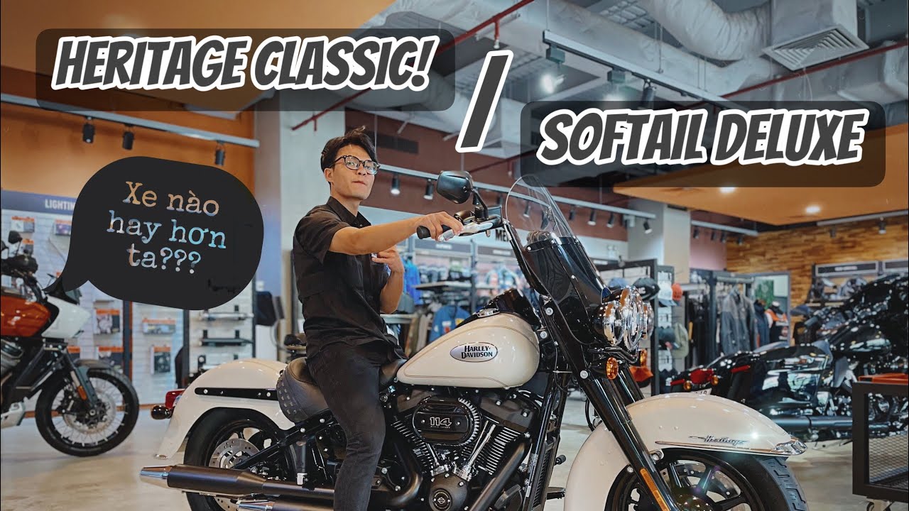 [Harley-Davidson] Softail Deluxe Và Heritage Classic Xe Nào Hay Hơn Ta??