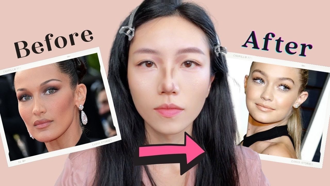 how to make a long face look shorter with | 4 tips - YouTube