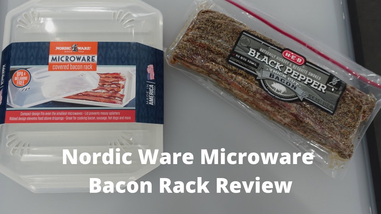 Nordic Ware USA Microwave Bacon Rack Review #NordicwareUSA #Bacon