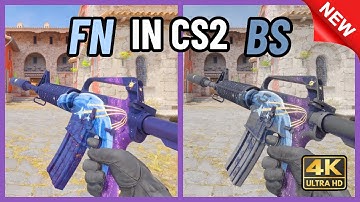 M4A1-S Stratosphere | CS2 All Floats In-Game Showcase [4K]