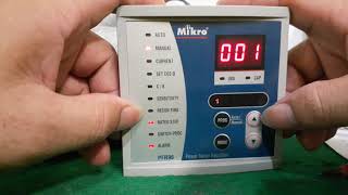 set capacitor power factor regulator mikro PFR96