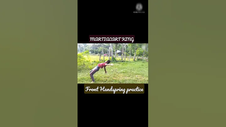 Front Handspring transformation #shorts #fronthandspring