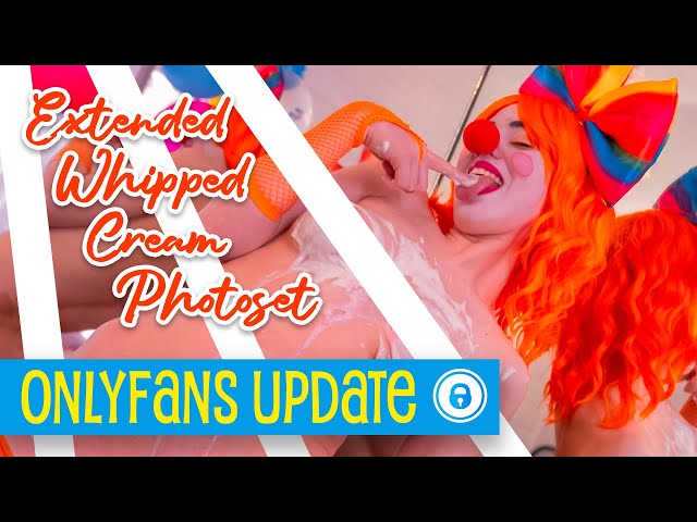 Giving Myself a Whipped Cream Bra • OnlyFans Update 