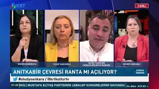 Çankaya Belediye Başkanı  Alper Taşdelen Ankaralı üç kadın gazetecinin sunduğu Stüdyo Ankara’da...