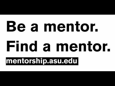 Getting Started with the ASU Mentor Network for Mentees