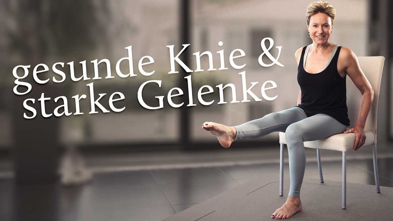 50+ Yoga für gesunde Knie und starke Gelenke | 15 Minuten Übungen mit und auf dem Stuhl
