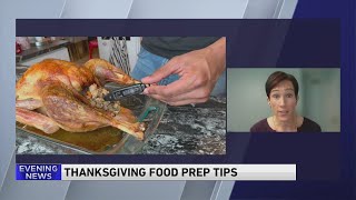 Thanksgiving food prep tips