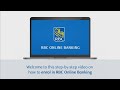 Learn how to enrol in rbc online banking