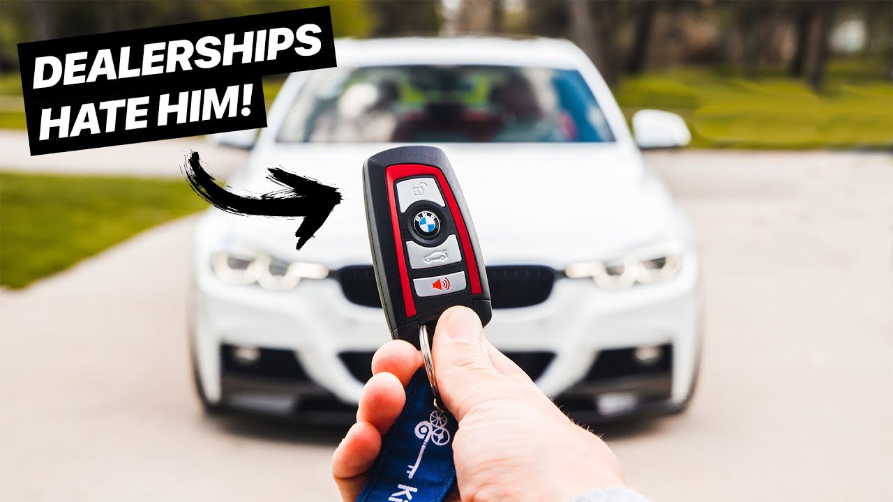 HOW TO REPLACE A BMW KEY FOB BATTERY - YouTube