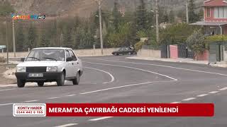 Meramda Çayırbağı Caddesi Yenilendi