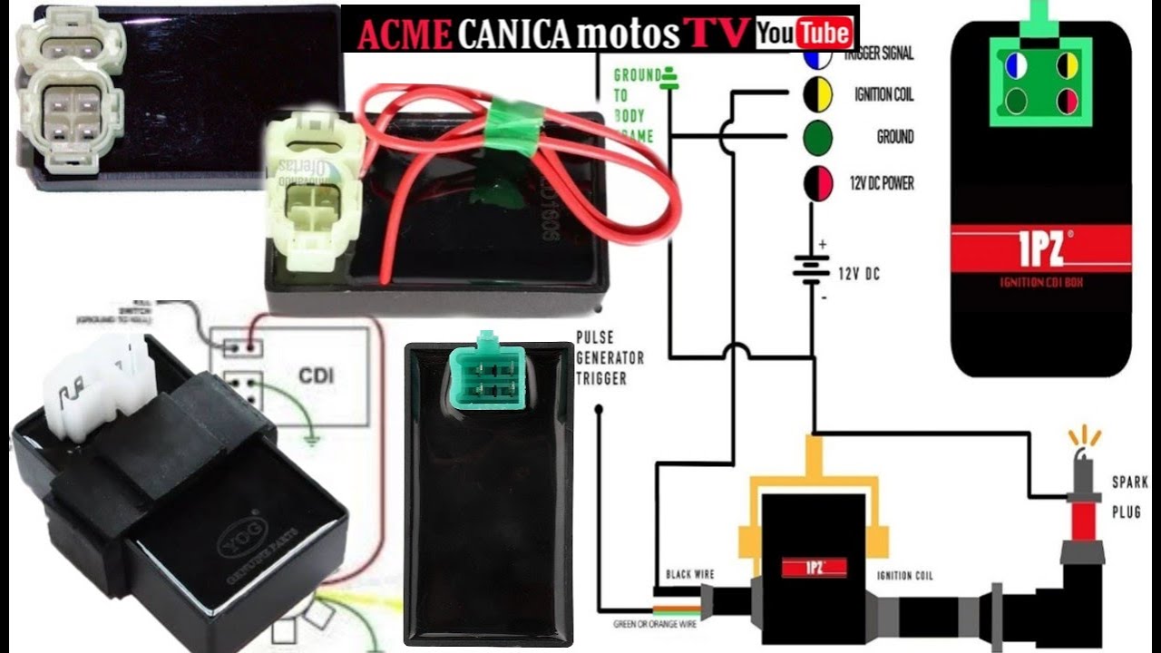 ??‍?Como conectar DIFERENTES CDI de motos y motonetas? y MODIFICACIONES  DE CDIs - YouTube