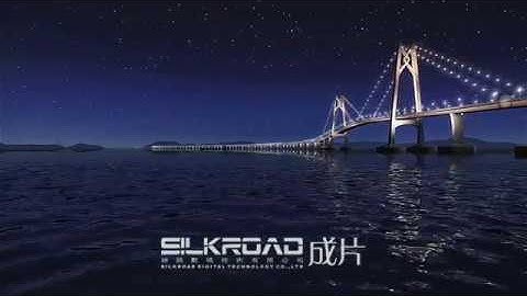 Hong Kong-Zhuhai-Macao Bridge Animation by Silkroad CG Vision
