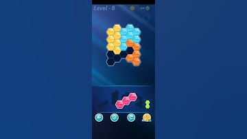 Block ! Hexa Puzzle ! Intermediate black 5 to 6 levels _ level 8