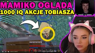 MAMIKO ogląda 1000 IQ AKCJE TOBIASZGAMING NA EWRONIE!