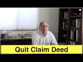 Quit Claim Deed